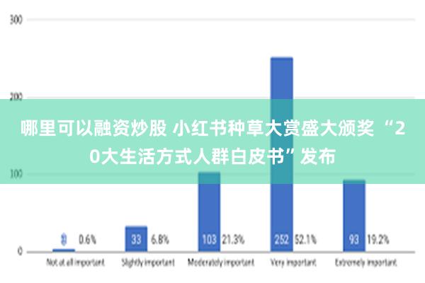 哪里可以融资炒股 小红书种草大赏盛大颁奖 “20大生活方式人群白皮书”发布