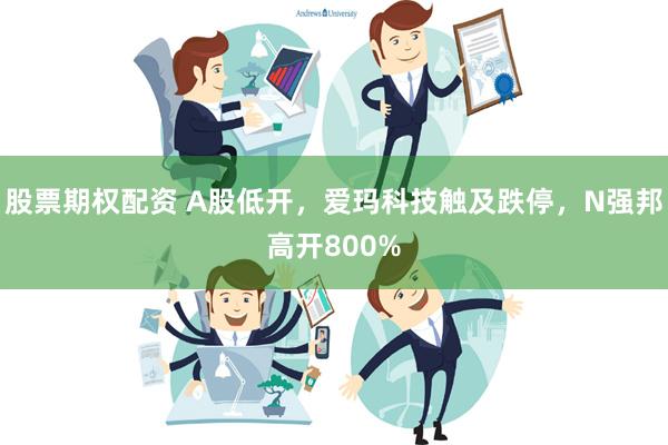 股票期权配资 A股低开，爱玛科技触及跌停，N强邦高开800%